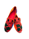 Slippers pezzi unici ricamate a mano