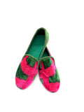 Slippers pezzi unici ricamate a mano