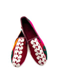 Slippers pezzi unici ricamate a mano