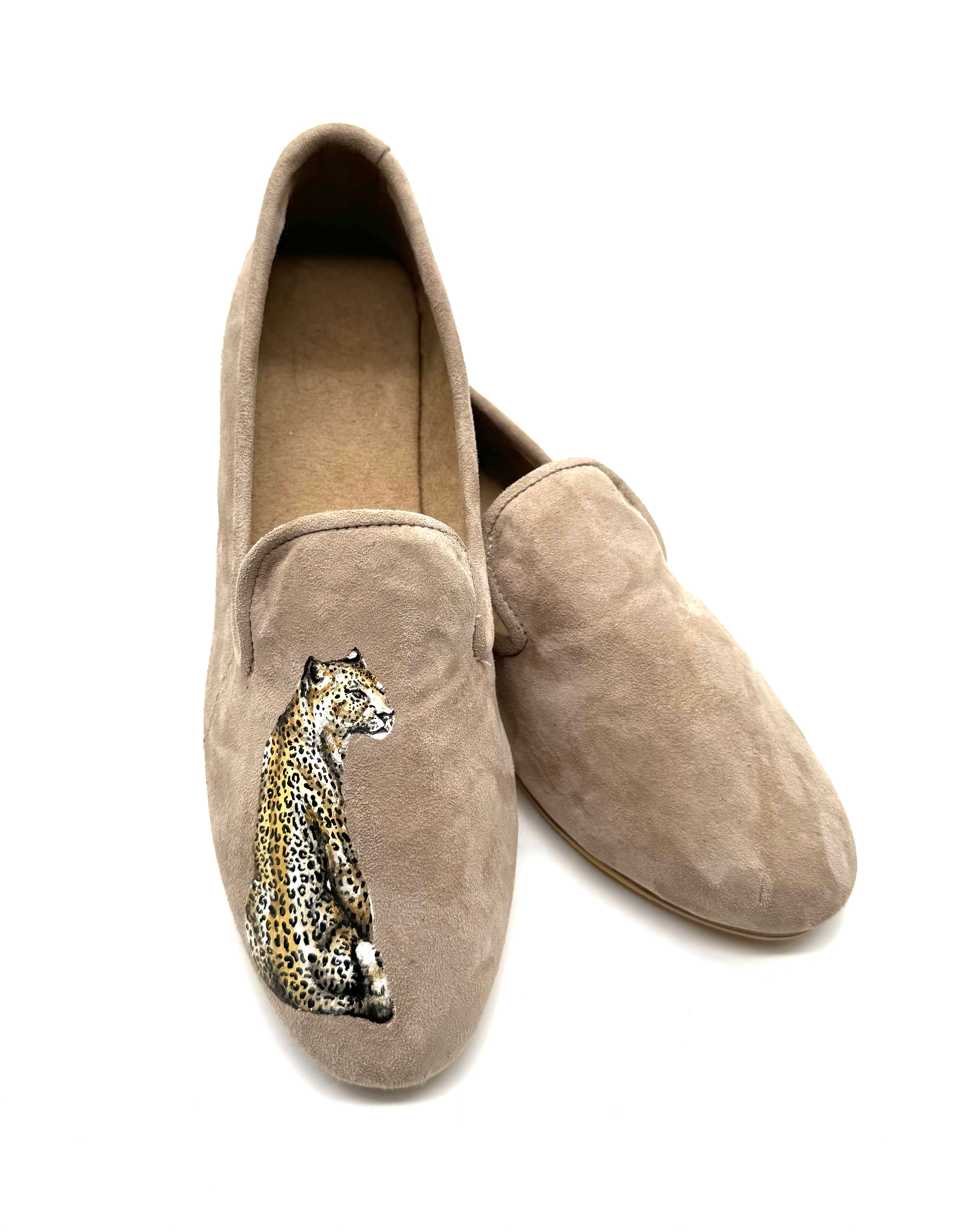 Slippers dipinte a mano