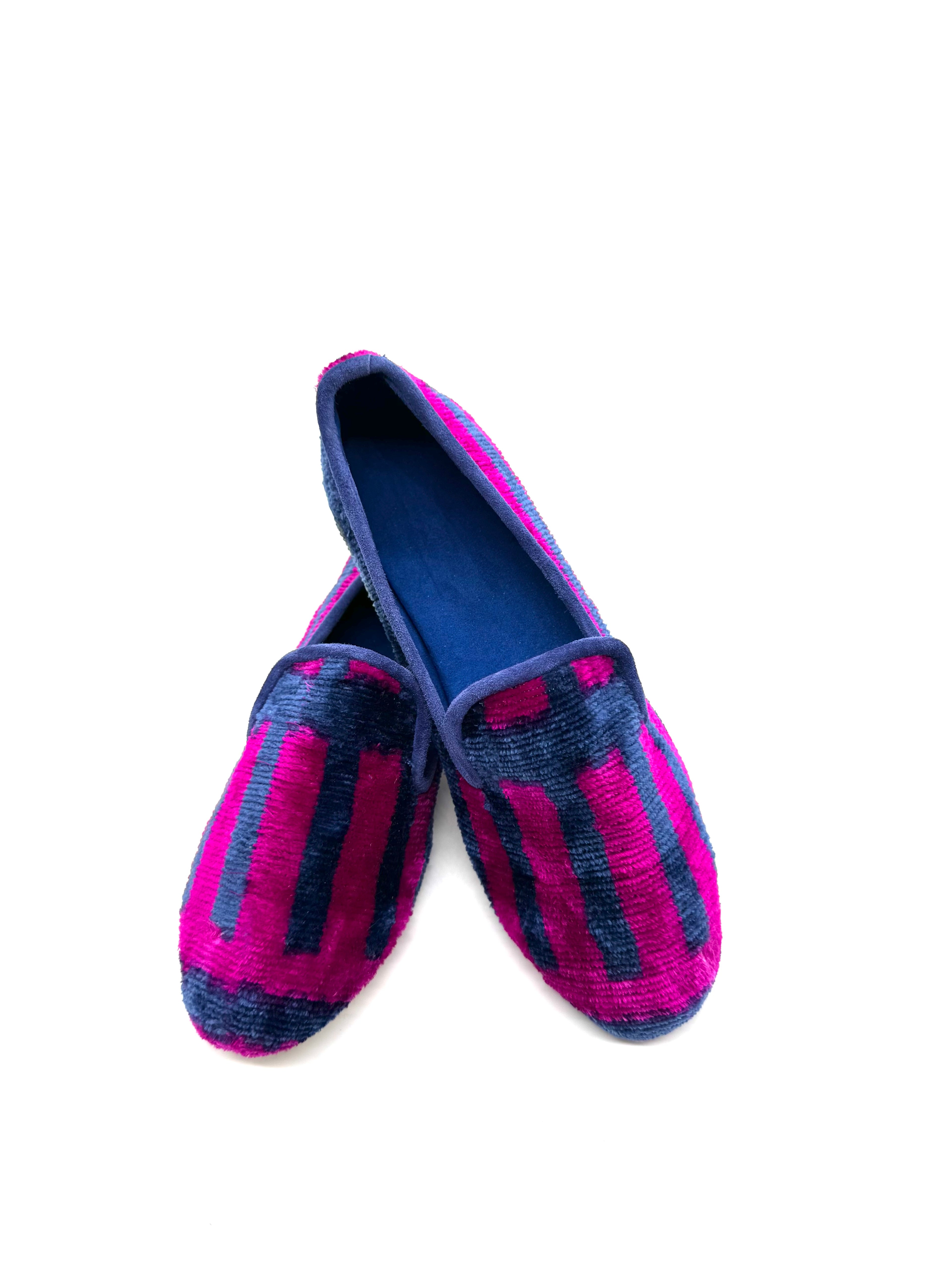 Slippers pezzi unici ricamate a mano