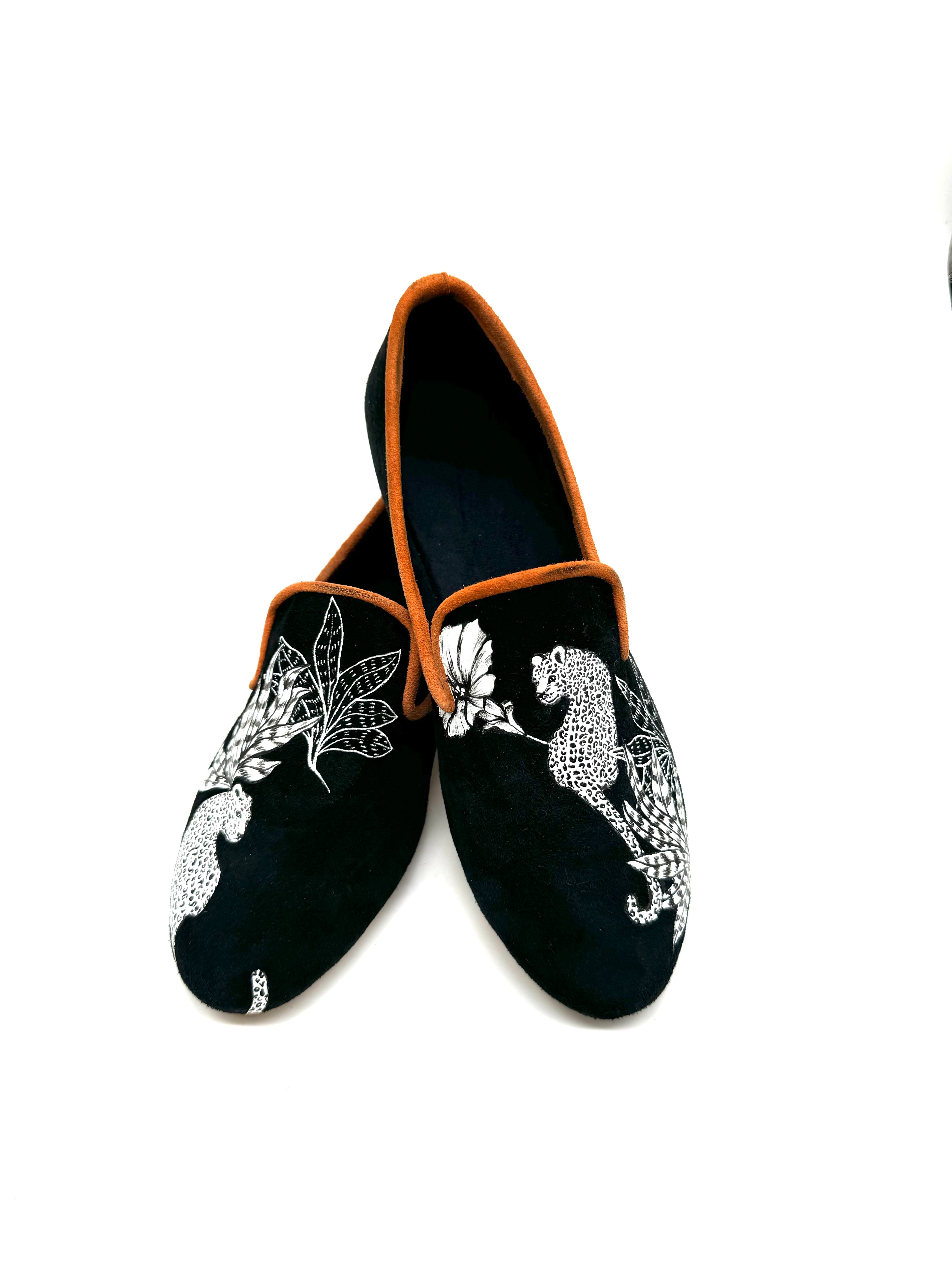Slippers dipinte a mano